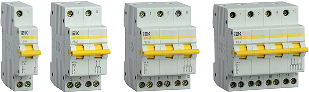 ГК IEK представляет новинку модульного оборудования: трехпозиционный выключатель–разъединитель ВРТ-63
